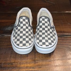 Kids checkered vans